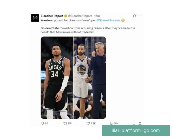 勇士追求字母哥落空转向伦纳德快船态度冷淡未现交易意向